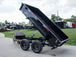 5x10 Hydraulic Dump Trailer with 2ft Sides (2) 3500lb Axles