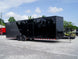 8.5x28 Charcoal/Black Enclosed Trailer with Blackout Pkg (2) 7K Axles Storage - SLE Equipment - 1