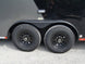 8.5x28 Charcoal/Black Enclosed Trailer with Blackout Pkg (2) 7K Axles Storage - SLE Equipment - 10