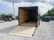8.5x28 Charcoal/Black Enclosed Trailer with Blackout Pkg (2) 7K Axles Storage - SLE Equipment - 12