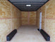 8.5x28 Charcoal/Black Enclosed Trailer with Blackout Pkg (2) 7K Axles Storage - SLE Equipment - 14