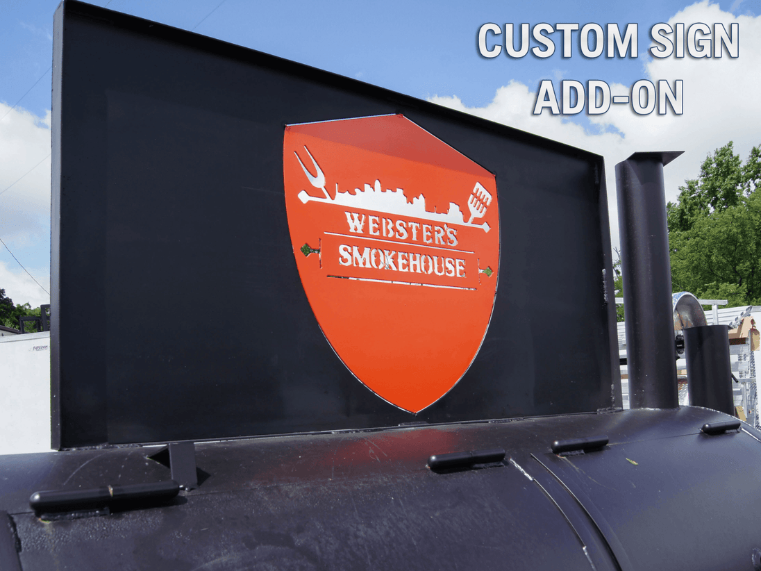 Pull Behind BBQ Smoker 250 Gallon with Square Charcoal Grill 3500lb Axle