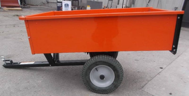 Husqvarna 585607101 Pull Behind Yard Garden Dump Cart Steel - SLE Equipment - 1