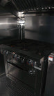 Concession Trailer 8.5'x24' Black - BBQ Food Vending Catering