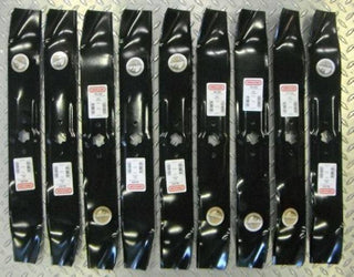 198 - 059 Lawn Mower Blades MTD Cub Cadet - Set of 9 - SLE Equipment - 1