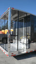 Concession Trailer 8.5'x34' Charcoal Grey - BBQ Food Event Vending