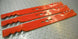 518340 Set of 3 Lawn Mower Blades Universal Zero Turn Lawn Mowers - SLE Equipment - 3