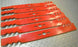 518340 Set of 6 Lawn Mower Blades Universal Zero Turn Lawn Mowers - SLE Equipment - 2