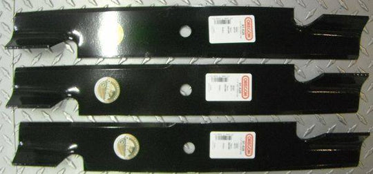 Oregon 91 - 628 Mower Blades 21" Super High Lift Bad Boy Husqvarna Scag Set of 3 - SLE Equipment - 1