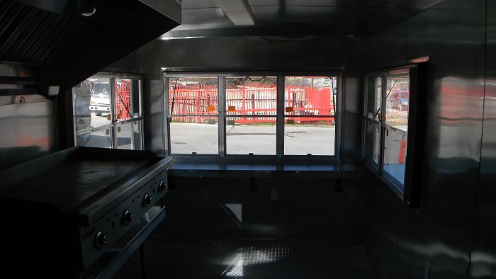 Concession Trailer 8.5'x20' White - BBQ Smoker Event Catering Food