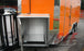 Concession Trailer 8.5'x16' Orange - Food Event Catering Vending