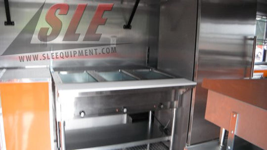 Concession Trailer 8.5'x16' Orange - Food Event Catering Vending