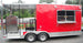 Concession Trailer 8.5'x20' Red White Background