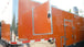 Concession Trailer 8.5'x34' BBQ Smoker Catering Food Event (Orange) Restroom