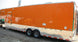 Concession Trailer 8.5'x34' Food BBQ Vending Event Gooseneck (Orange) Restroom