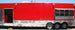 Concession Trailer 8.5'x48' Red Gooseneck