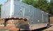 Concession Trailer 8.5' x 38' Silver Gooseneck Catering