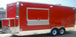 Concession Trailer 8.5'x19' Red - Catering Food Vending Event