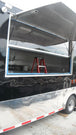 Concession Trailer 8.5'x30' Vending Food Event Catering (Black)