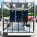 Concession Trailer 8.5' x 26' Indigo Blue - BBQ Smoker Food Vending