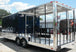 Concession Trailer 8.5' x 26' Indigo Blue - BBQ Smoker Food Vending