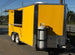 Concession Trailer 8.5'x14' Yellow White Background