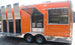 Concession Trailer 8.5' x 20' Smoothie Ice Cream Event Yogurt White Background