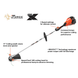 Echo DSRM - 2600 X Series 17" Straight Shaft String Trimmer - SLE Equipment - 2