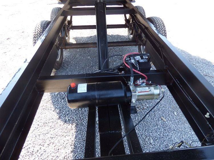 Dump Trailer 6x12 Landscape Equipment 3 FT Sides