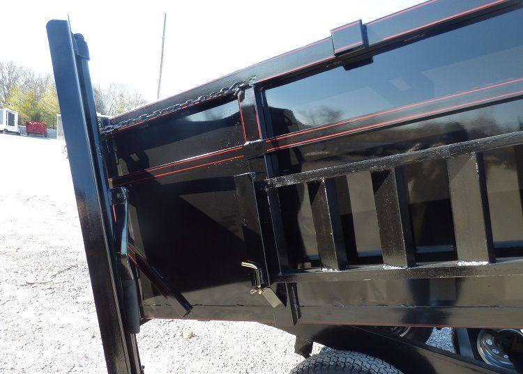 Dump Trailer 6x12 Landscape Equipment 3 FT Sides