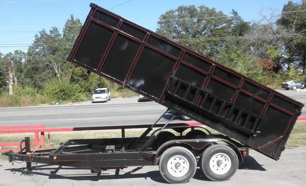 Dump Trailer 7' x 16' w/ 4' Sides Hydraulic