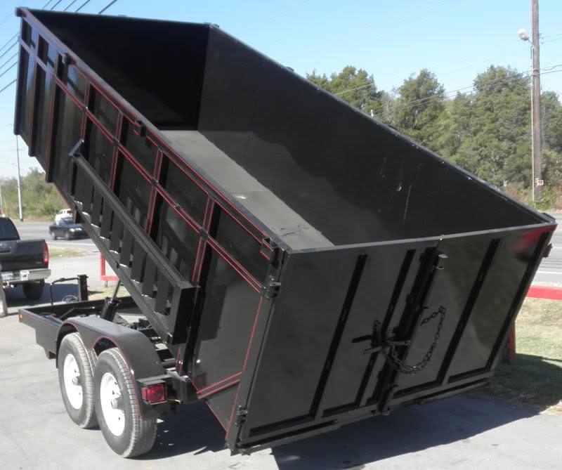 Dump Trailer 7' x 16' w/ 4' Sides Hydraulic