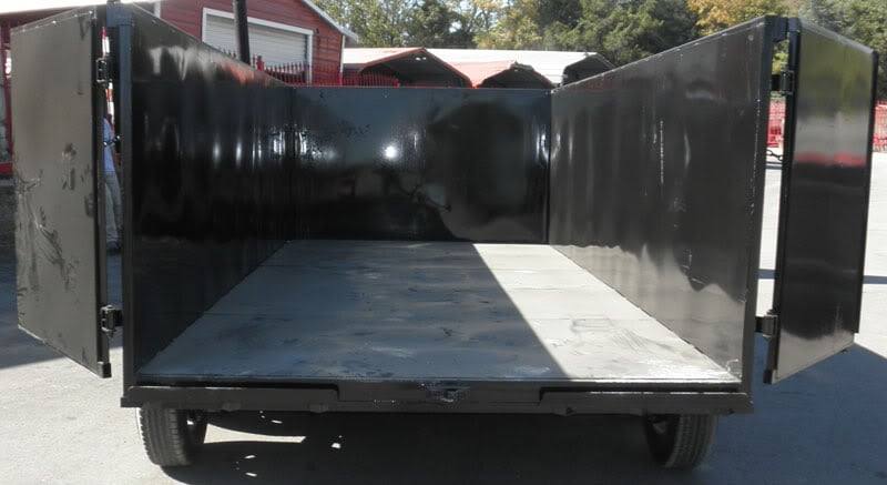 Dump Trailer 7' x 16' w/ 4' Sides Hydraulic