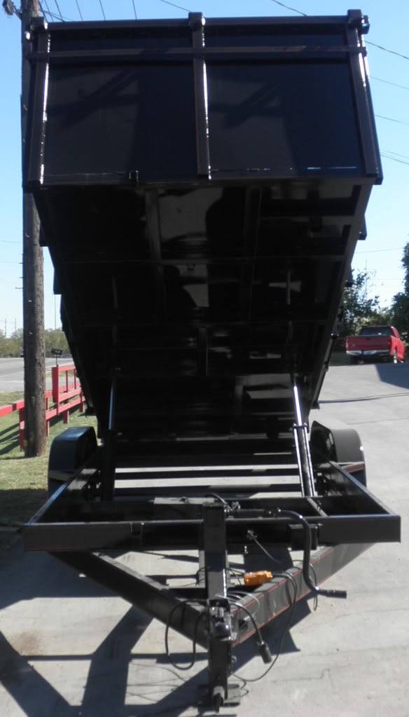 Dump Trailer 7' x 16' w/ 4' Sides Hydraulic