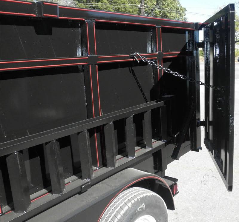 Dump Trailer 7' x 16' w/ 4' Sides Hydraulic