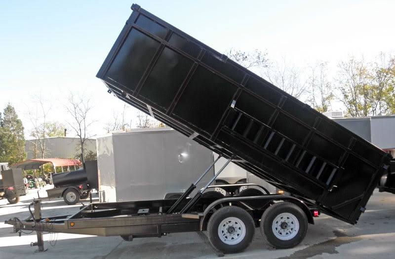 Dump Trailer 7' x 16' w/ 4' Sides Hydraulic