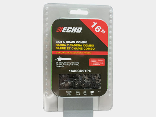 Echo 16A0CD91PX 16" Bar and Chain Combo Pack