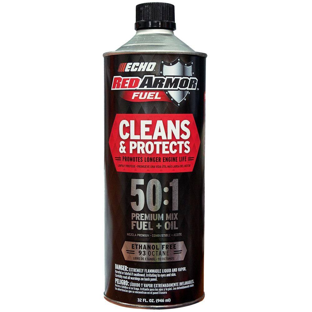 Echo 7450001 (6) 32 oz. Red Armor Fuel 50:1 Pre - Mixed Fuel - SLE Equipment - 1