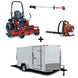 Toro 77284 ZMaster 60" Zero Turn Mower Enclosed Trailer Handheld Bundle - SLE Equipment - 1