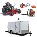 Toro 75316 Titan MyRide 60" Zero Turn Mower Enclosed Trailer Handheld Package Deal