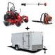 Toro 74050 ZMaster 4000 52" Zero Turn Mower Enclosed Trailer Handheld Package Deal - SLE Equipment - 1