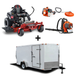 Toro 75315 Titan MyRIDE 54" Zero Turn Mower Enclosed Trailer Handheld Package Deal