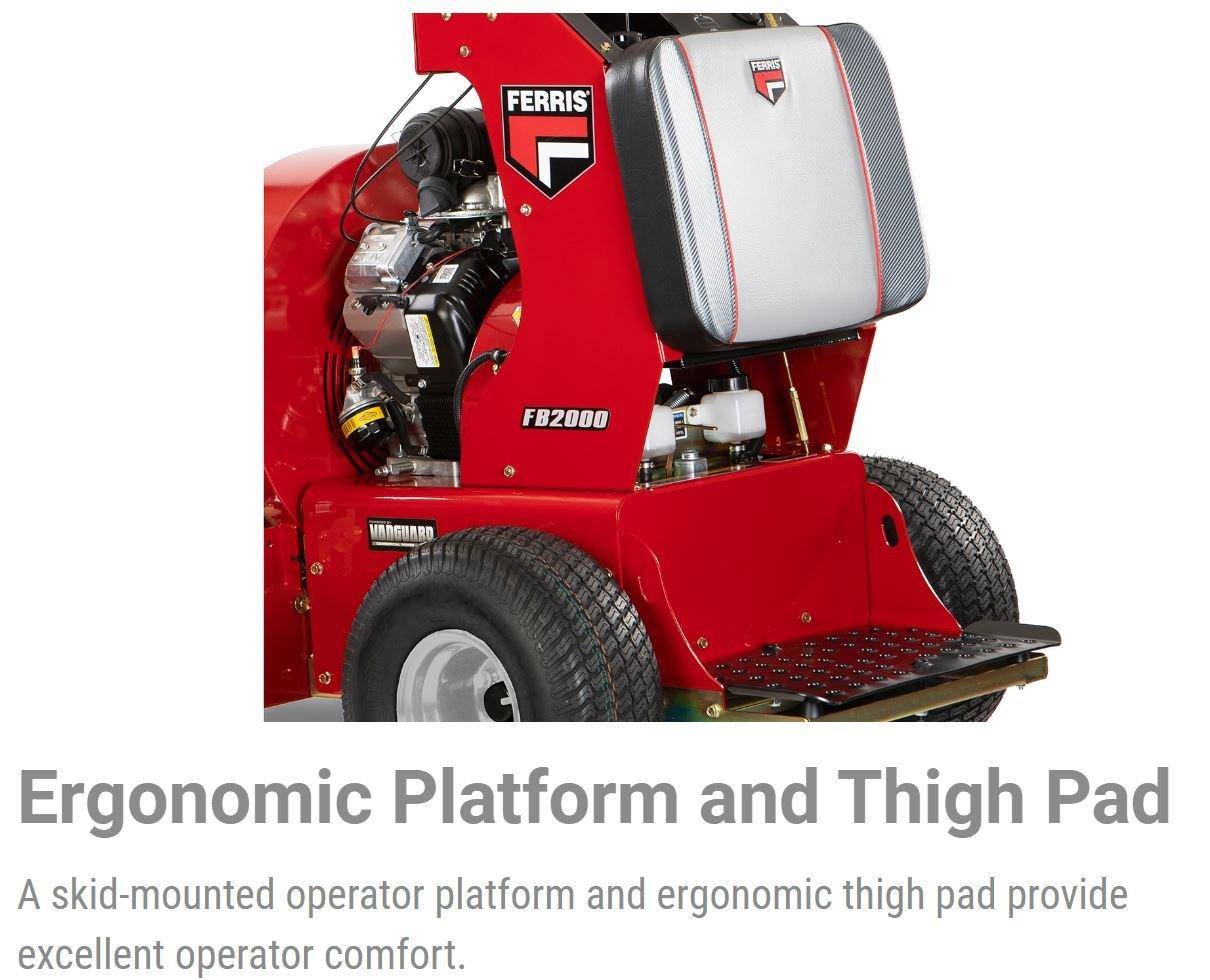 FB3000 Hurricane� Stand-On Blower Angled