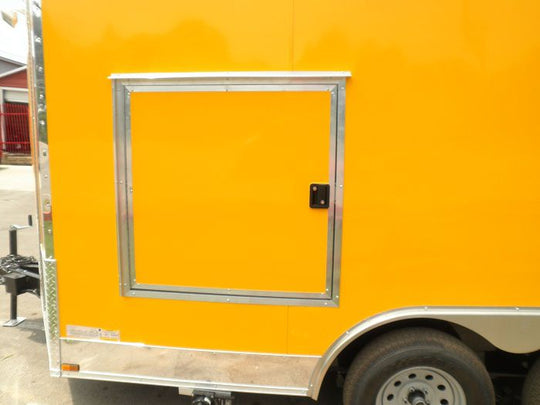 Yellow Concession Trailer 8.5'x12'