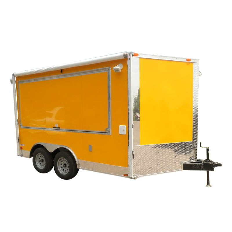 Yellow Concession Trailer 8.5'x12'