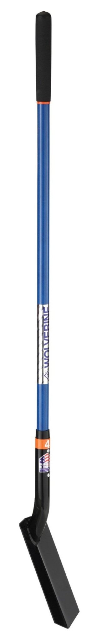 Wolverine F4TS 4" Trenching Shovel Fiberglass Handle Pack of 4 - SLE Equipment - 1