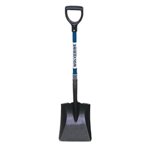 Wolverine FD200 Square Point Shovel 30" Fiberglass Handle