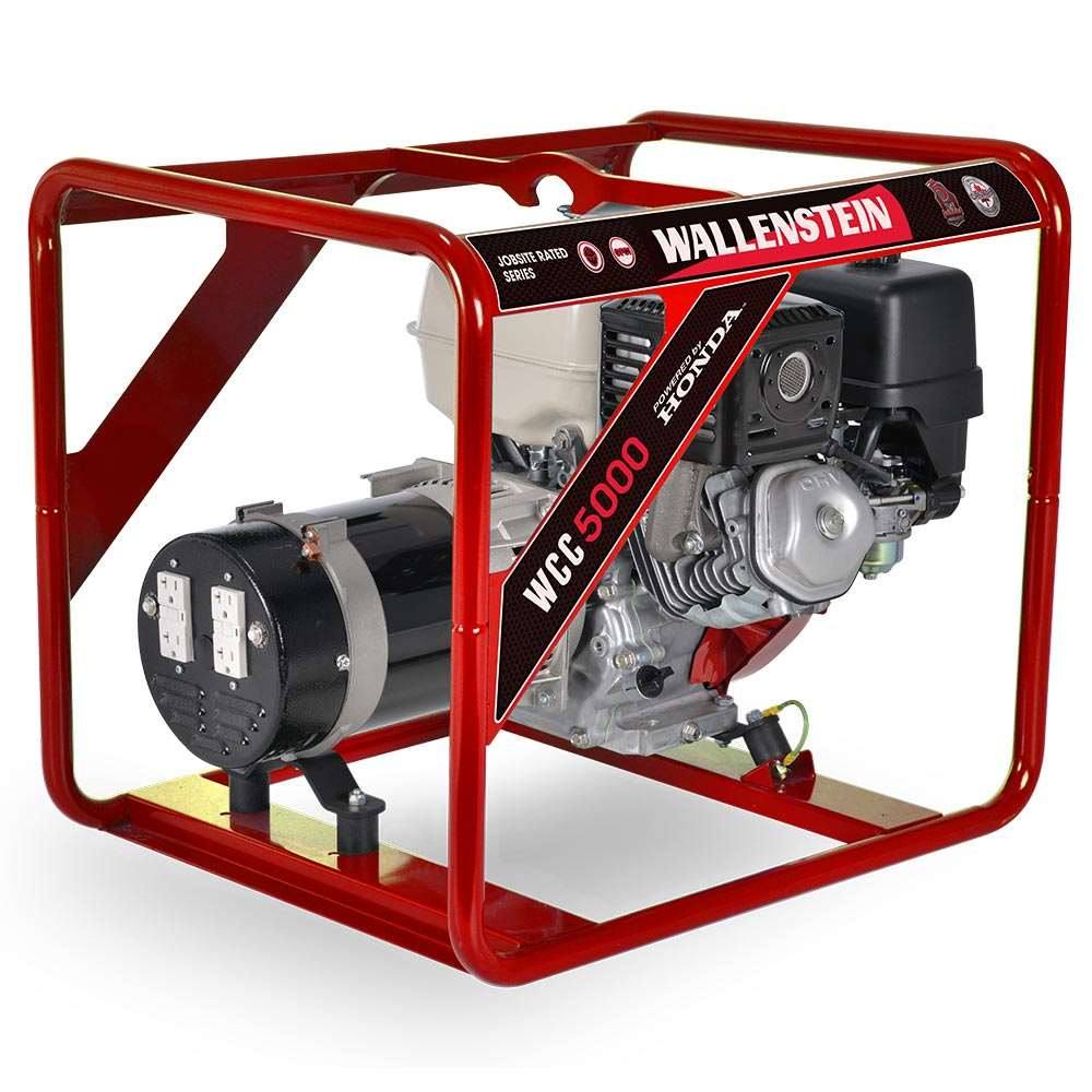 Wallenstein WCC5000 Commercial Gen 5000 Watts Honda GX270