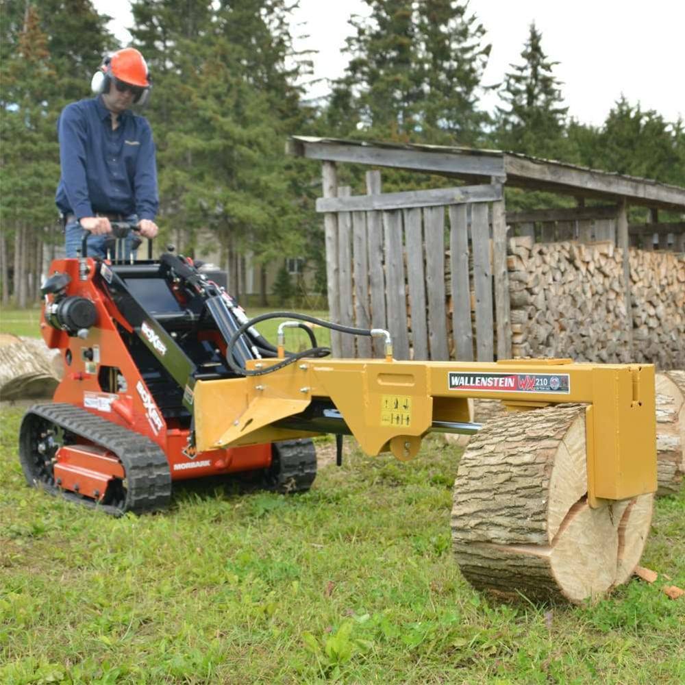 Wallenstein WX210 Mini-Skidsteer Log Splitter