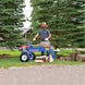 Wallenstein WE225 Hydraulic Log Splitter Trailer 20 Tons